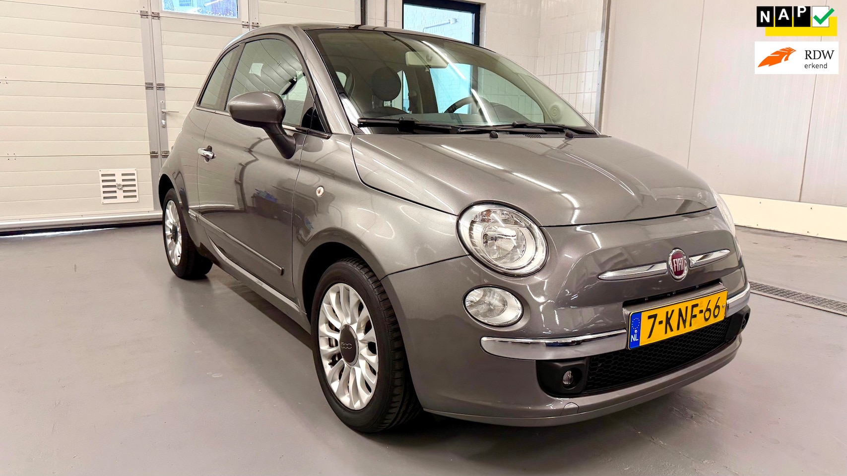 Fiat 500 - 0.9 TwinAir Lounge | Airco | APK | NAP | PANO DAK - AutoWereld.nl