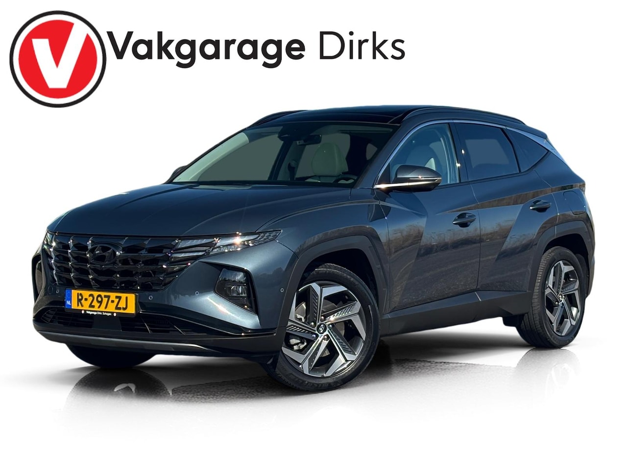 Hyundai Tucson - 1.6 T-GDI HEV Premium Sky ✅ Pano ✅ Leder ✅ LED - AutoWereld.nl