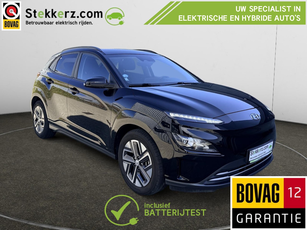 Hyundai Kona Electric - EV Fashion 39 kWh | All-in prijs incl. 12 mnd BOVAG garantie | Aviloo accutest - AutoWereld.nl