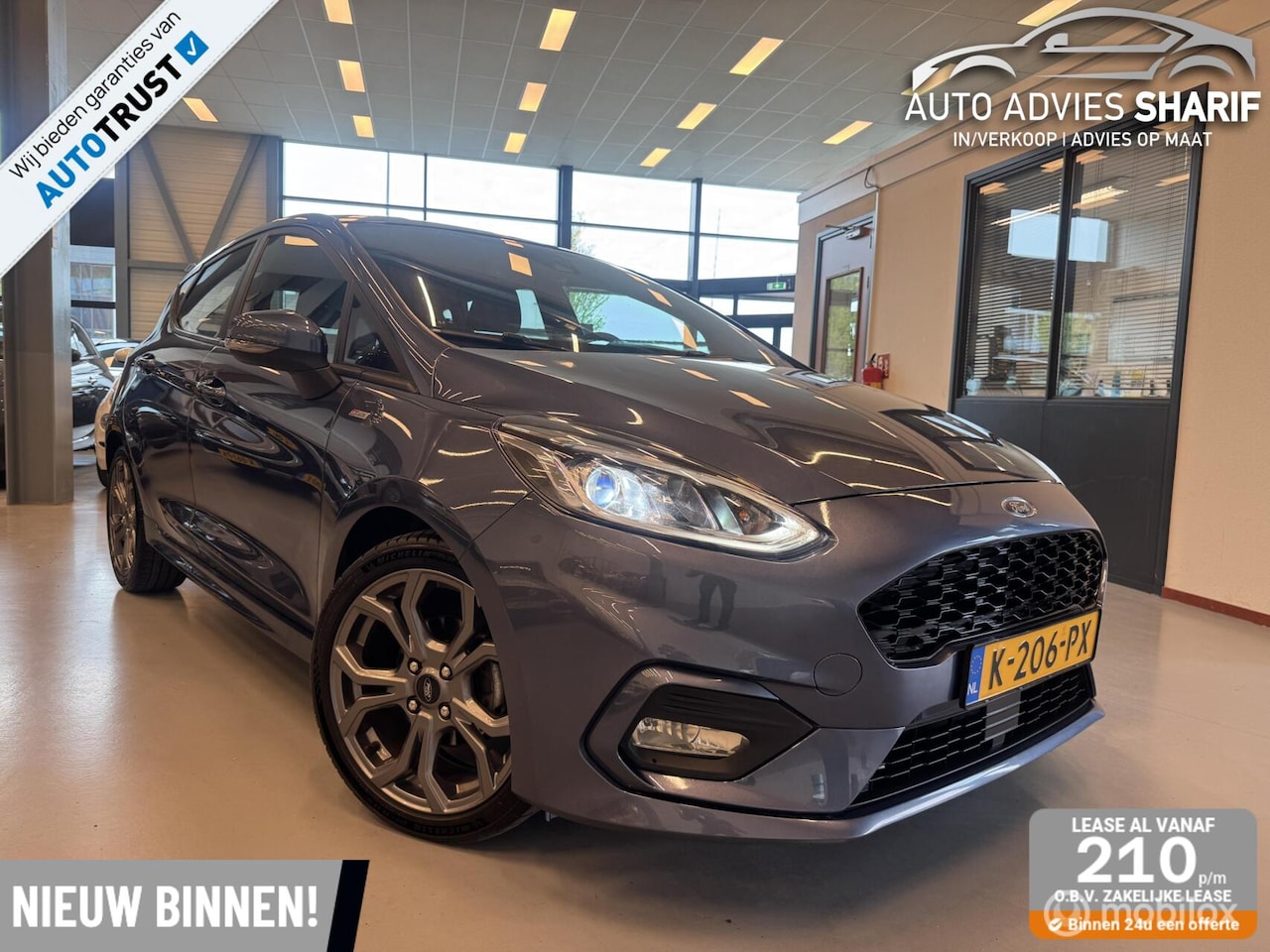 Ford Fiesta - 1.0 EcoBoost Hybrid ST-Line Titanium Vol Opties! - AutoWereld.nl
