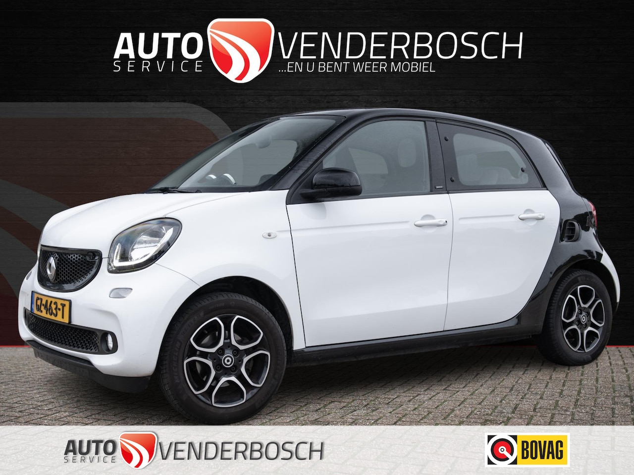 Smart Forfour - 1.0 Passion 71pk | Cruise Control | Clima | Bluetooth - AutoWereld.nl