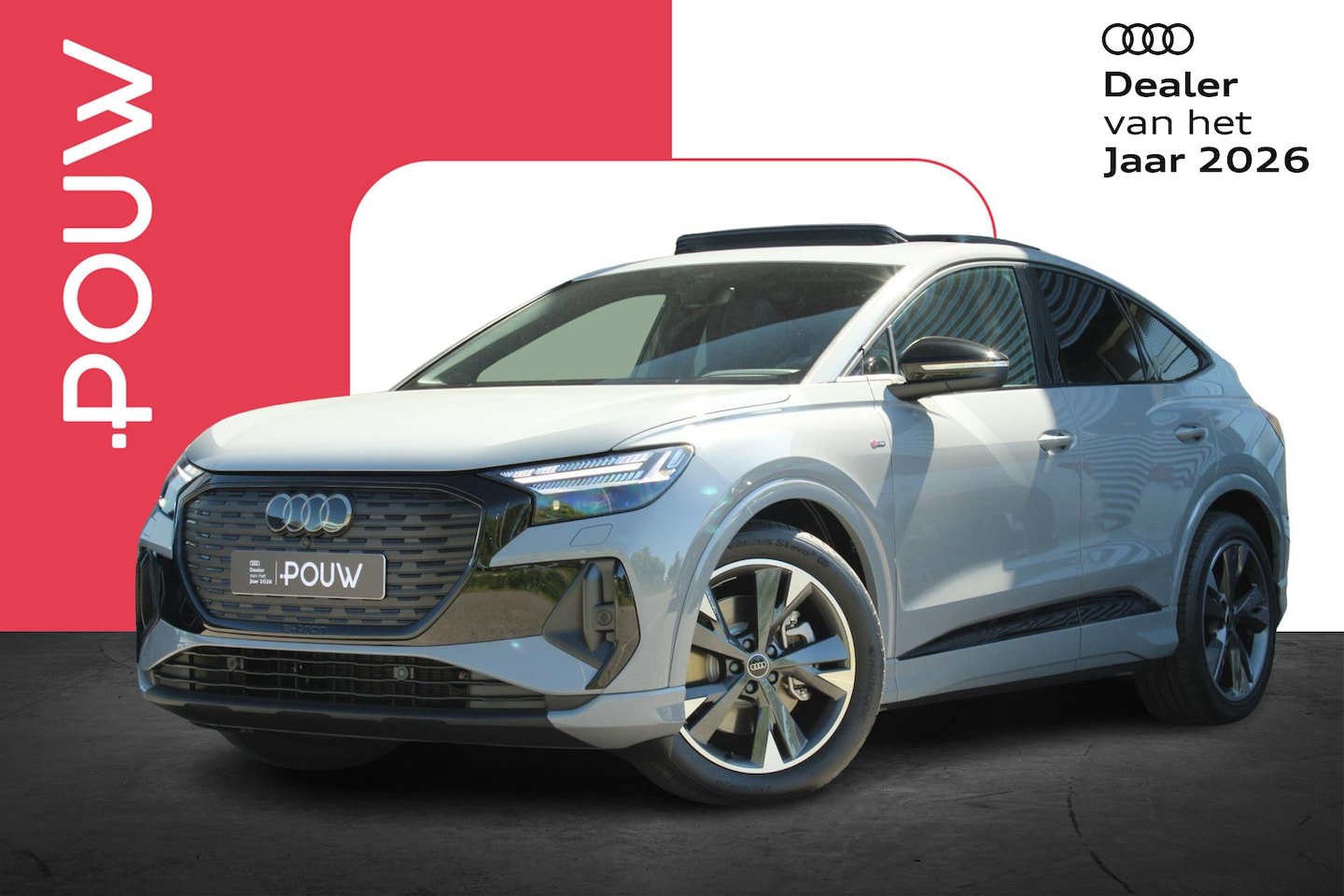 Audi Q4 Sportback e-tron - 45 quattro 286pk S Edition Competition 82 kWh | Comfort Pakket | SONOS Sound - AutoWereld.nl
