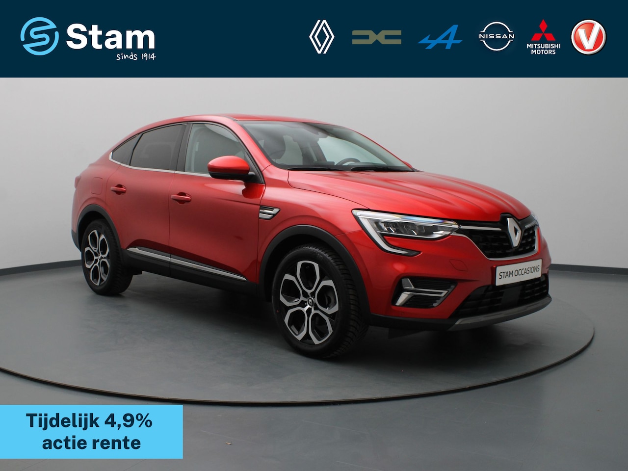 Renault Arkana - E-Tech Hybrid 145pk Intens Camera | Adapt. Cruise | Navi | Parkeersens. v+a - AutoWereld.nl