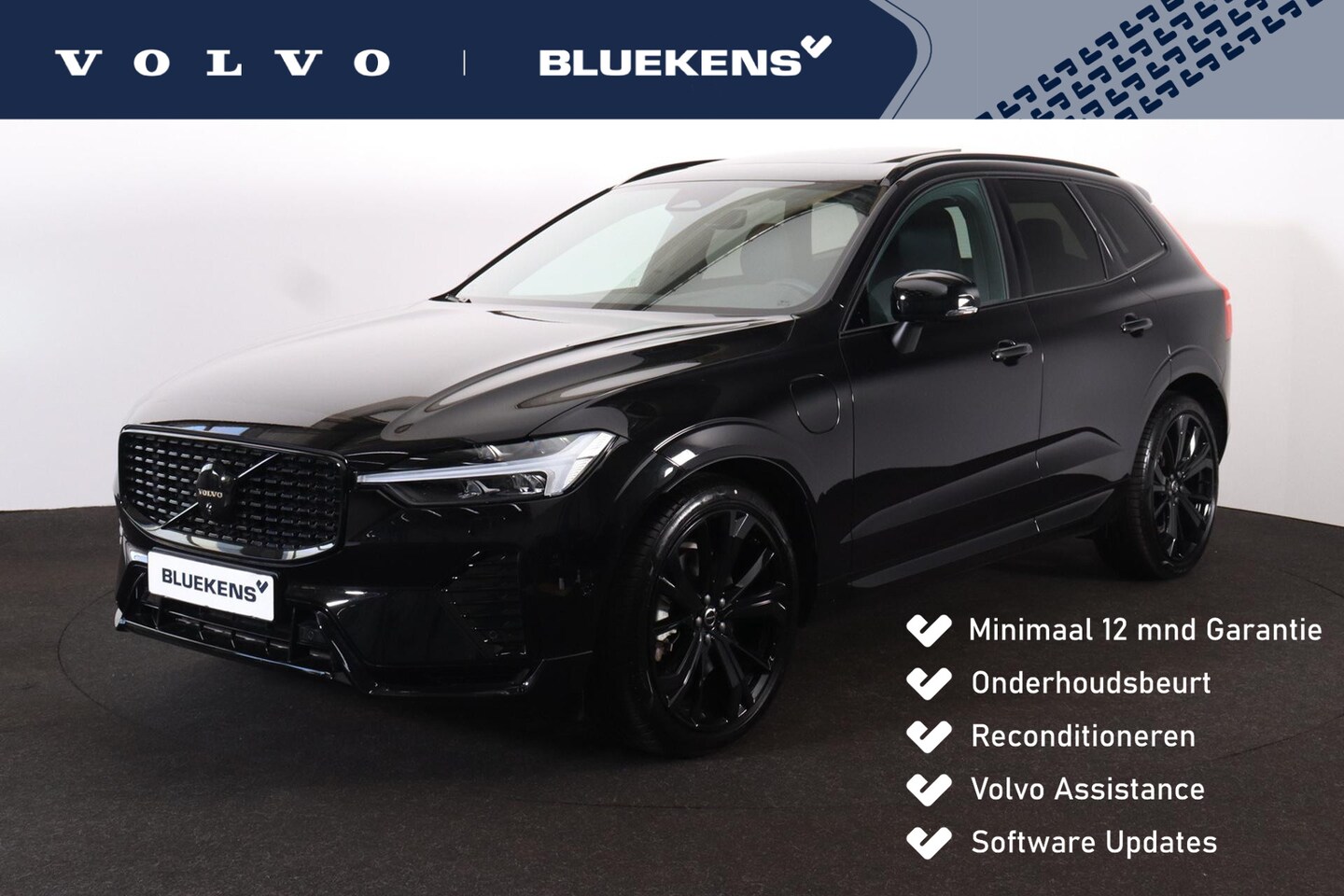 Volvo XC60 - T6 Recharge AWD Ultra Black Edition - Panorama/schuifdak - Luchtvering - IntelliSafe Assis - AutoWereld.nl