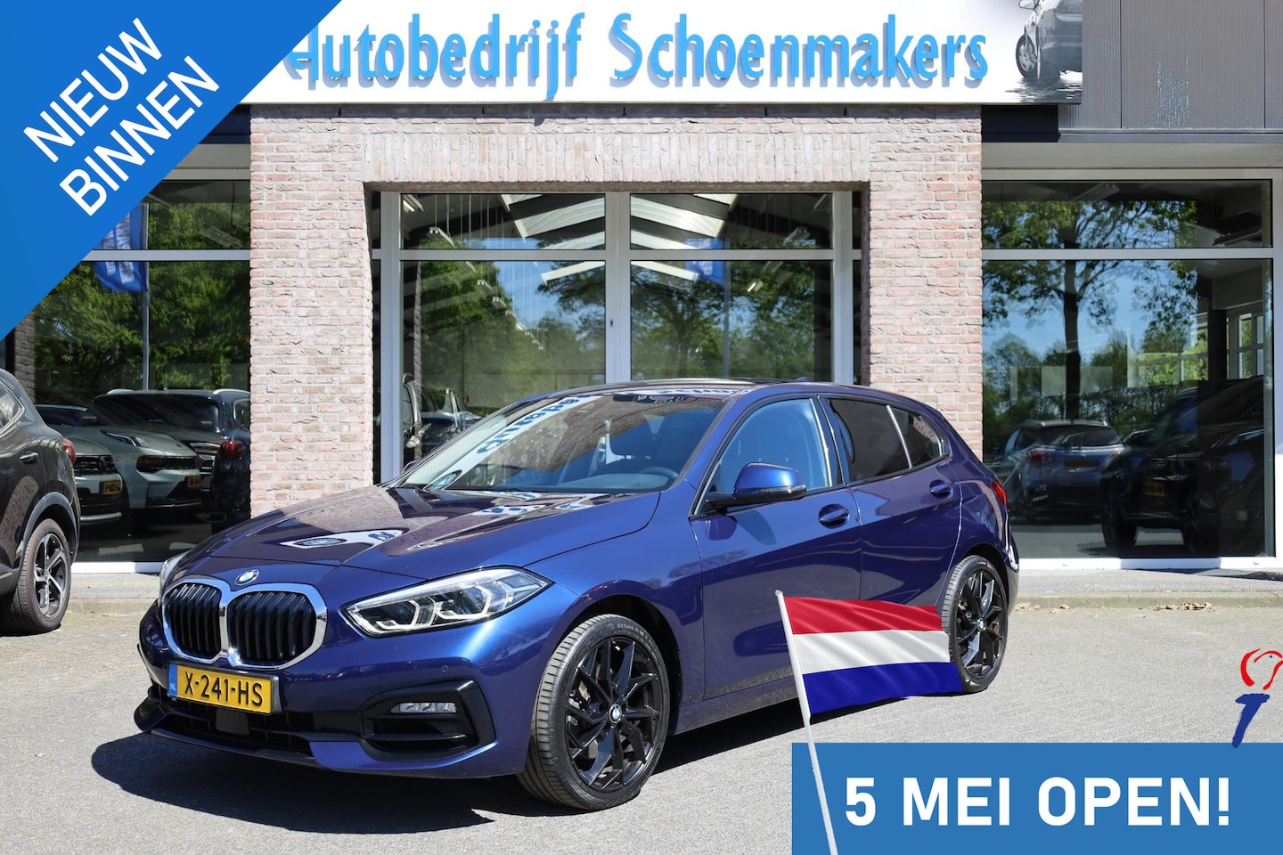 BMW 1-serie - 118i High Executive STOELVERWARMING 18"LMV CRUISE NAVI 2xPDC CLIMA HALFLEER M-STUUR - AutoWereld.nl
