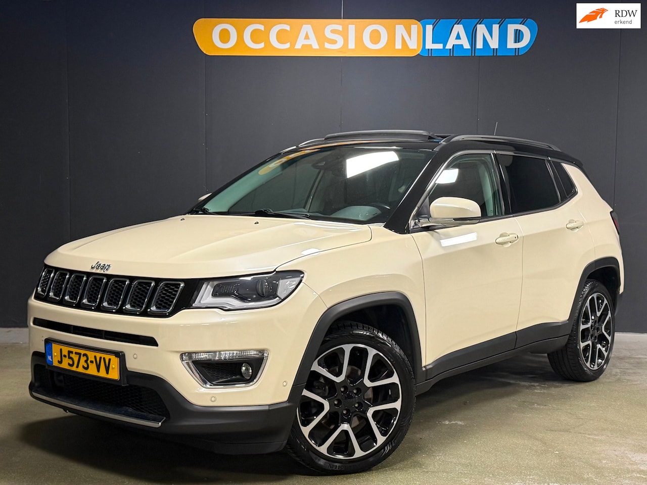 Jeep Compass - 1.3T Limited|PANO|CAMERA|KEYLESS|CRUISE|BLUETOOTH|19INCH| - AutoWereld.nl