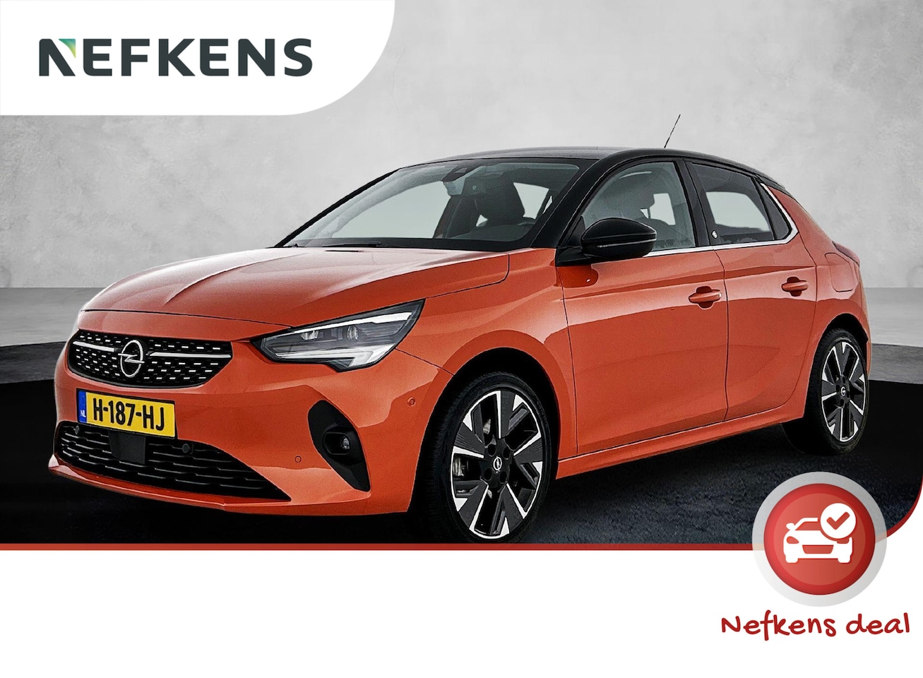 Opel Corsa-e - Elegance 50 kWh | 1-Fase | Stuur/Stoelverwarming | Leder | Achteruitrijcamera | Keyless | - AutoWereld.nl