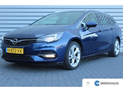 Opel Astra Sports Tourer - 1.2 TURBO 130PK ELEGANCE+ / NAVI / LEDER / CLIMA / AGR / PDC / 17" LMV / CAMERA / TREKHAAK