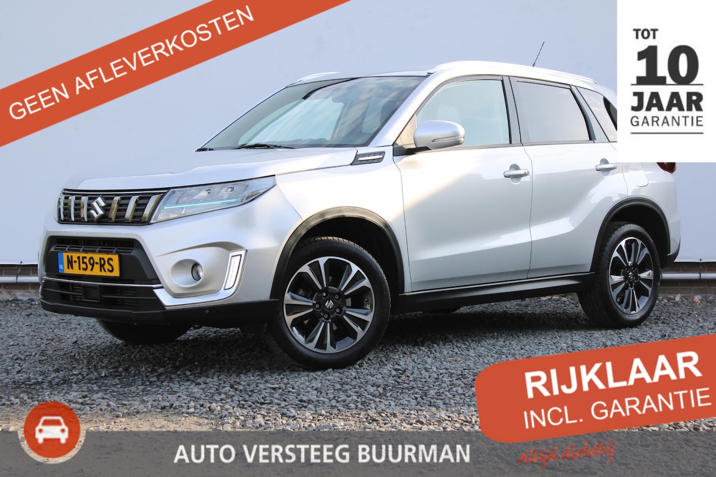 Suzuki Vitara - 1.4 Boosterjet Style Smart Hybrid Automaat, Trekhaak, Stijl Uitvoering - AutoWereld.nl