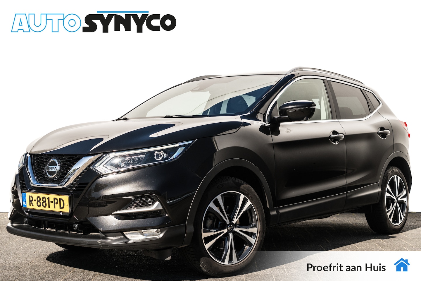 Nissan Qashqai - 1.3 DIG-T N-Tec Automaat | 36.549 Km | Trekhaak | Stoelverwarming | 360 Camera - AutoWereld.nl