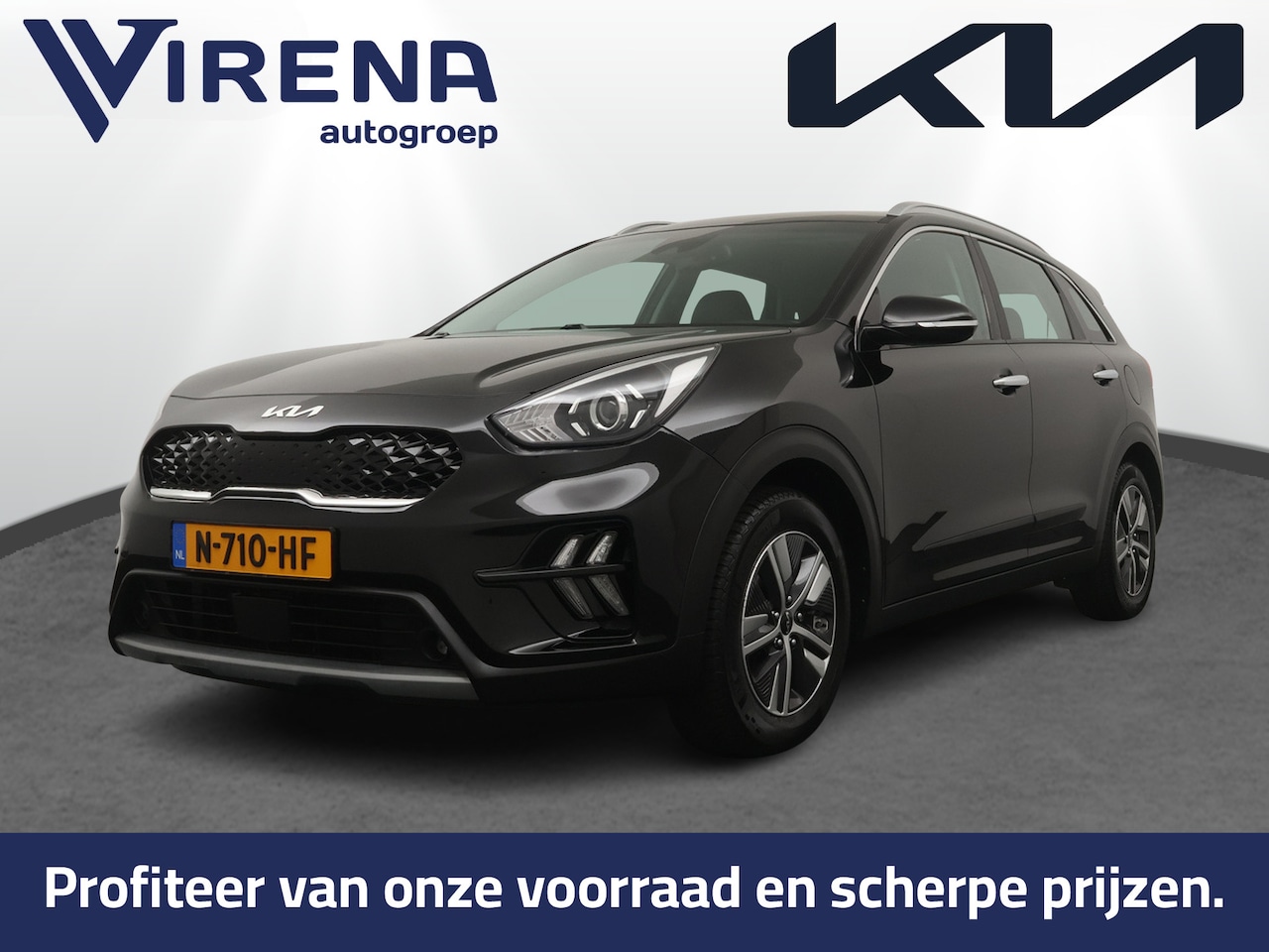 Kia Niro - 1.6 GDi Hybrid DynamicLine - Adaptieve cruise control - Navigatie - Camera - AppleCarplay - AutoWereld.nl