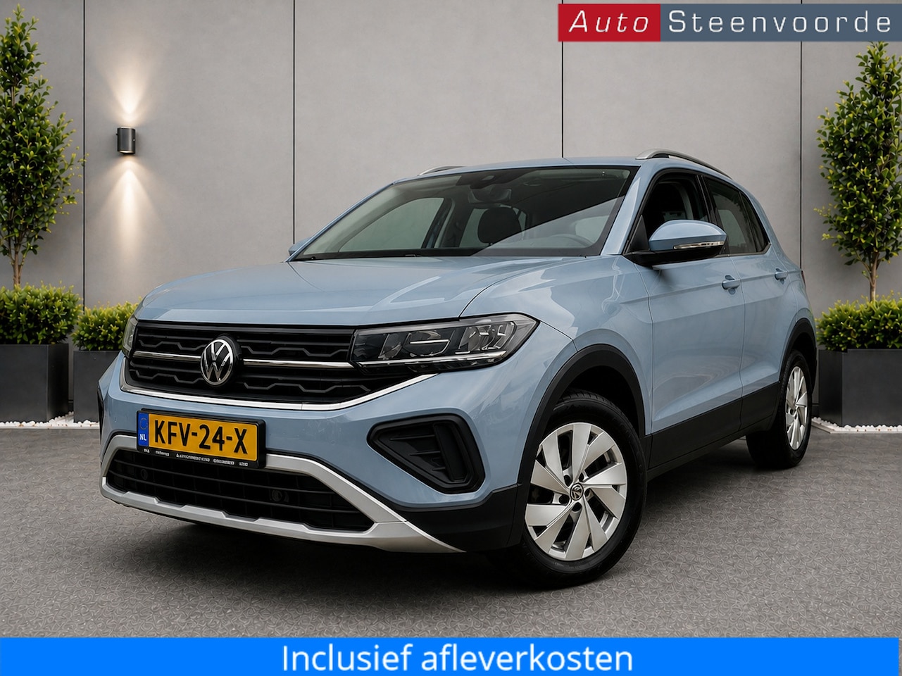 Volkswagen T-Cross - 1.0 TSI PDC V+A - Adaptive Cruise -CARPLAY - Climate Control - AutoWereld.nl