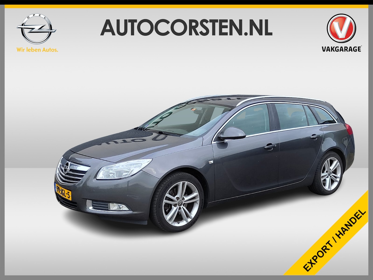 Opel Insignia Sports Tourer - 1.6T 180pk Navi Trekhaak Pdc Ecc Aut.Verlichting Cruise Control Usb Bluetooth Mistlampen R - AutoWereld.nl
