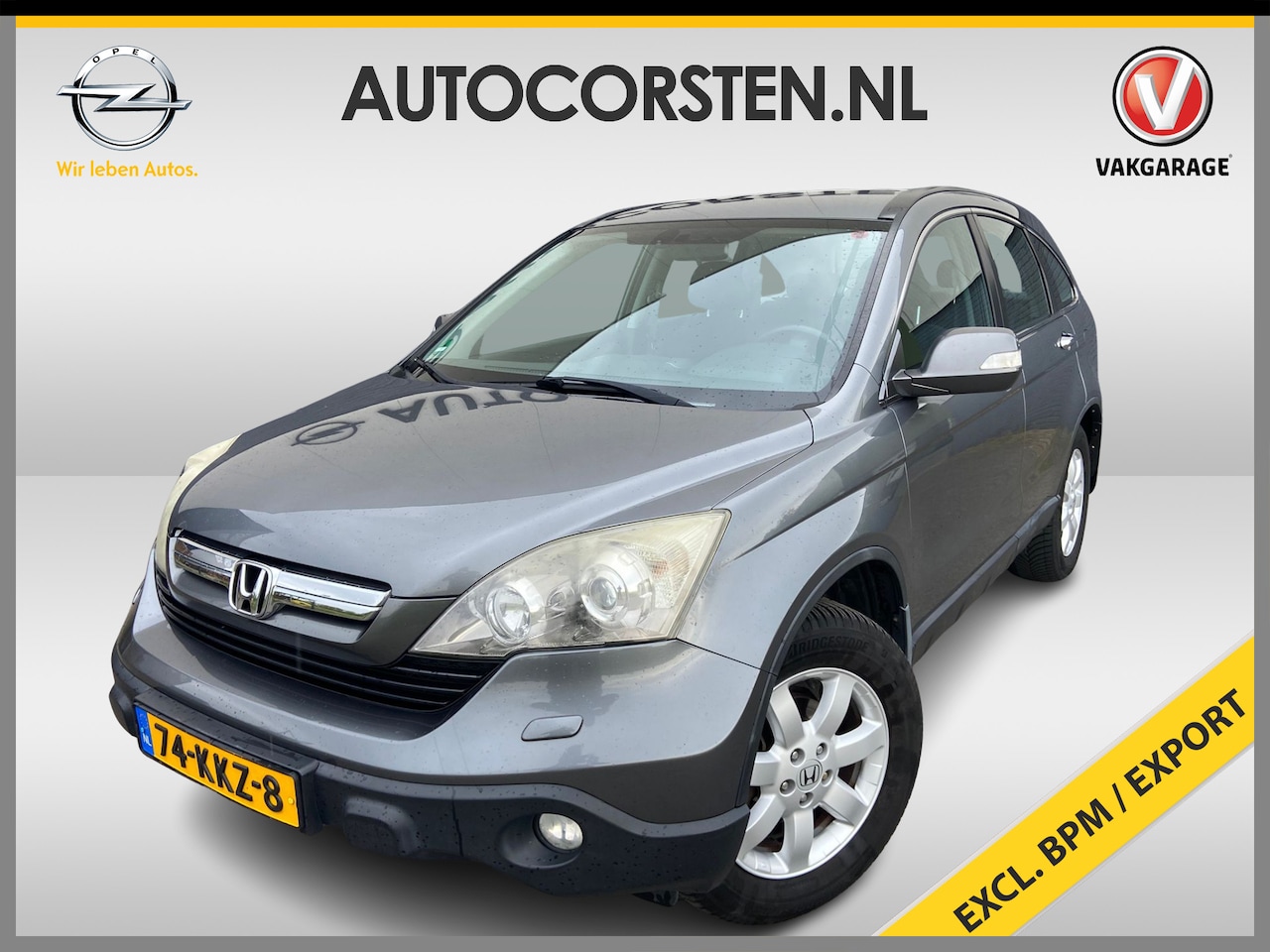 Honda CR-V - 2.0i Elegance Trekhaak Camera Ecc Navi CruiseControl Regensensor Autom.Verlichting Isofix - AutoWereld.nl