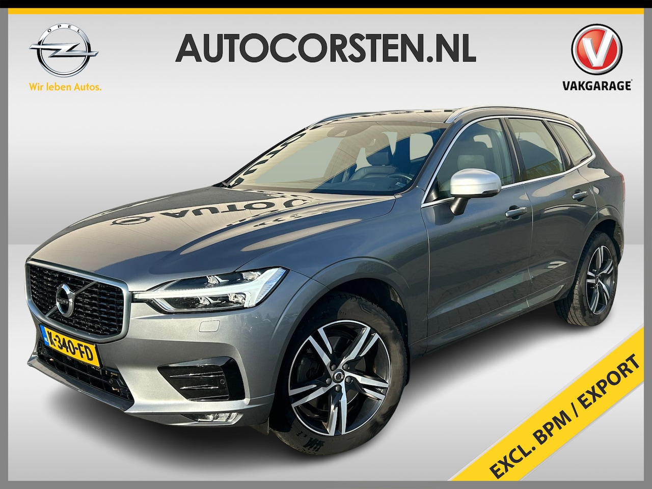 Volvo XC60 - T5 251PK Autom. Inscription ** Ex Bpm Export ** R-design Trekhaak Navi Ecc Cruise Control - AutoWereld.nl