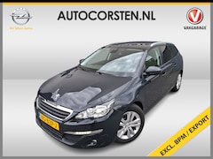 Peugeot 308 SW - 1.2T 111PK Navi Ecc * Ex Bpm Export * Panoramadak Cruise Control Pdc Bluetooth Blue Execut