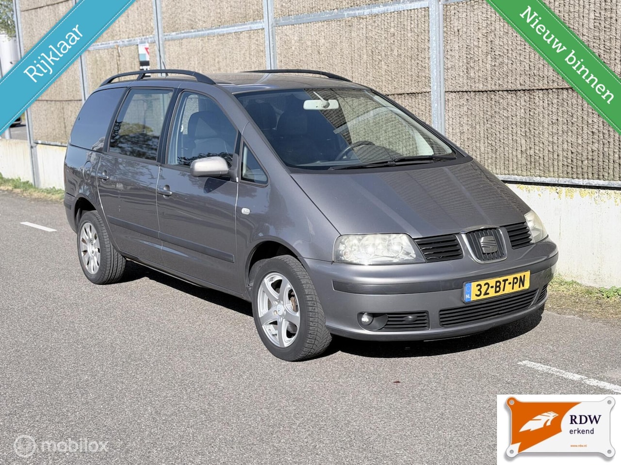 SEAT Alhambra - 1.9 TDI VAN Stylance NAP/GRIJSKENTEKEN/ - AutoWereld.nl