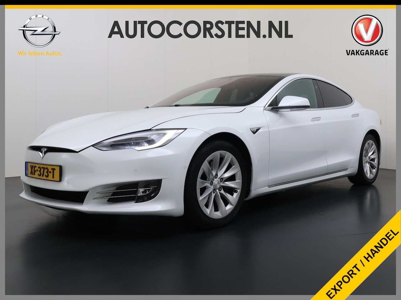 Tesla Model S - 75D 476pk 4x4 1/2 Leer Panodak AutoPilot Enhanced Intelligente Luchtvering El.Stoelen/Gehe - AutoWereld.nl