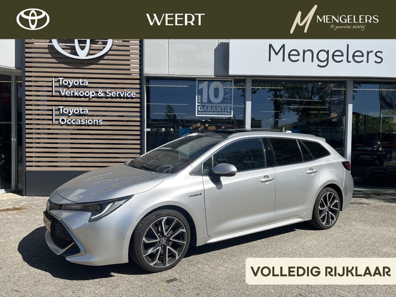 Toyota Corolla Touring Sports - 2.0 Hybrid Premium | NL-auto | Lederen bekleding - AutoWereld.nl
