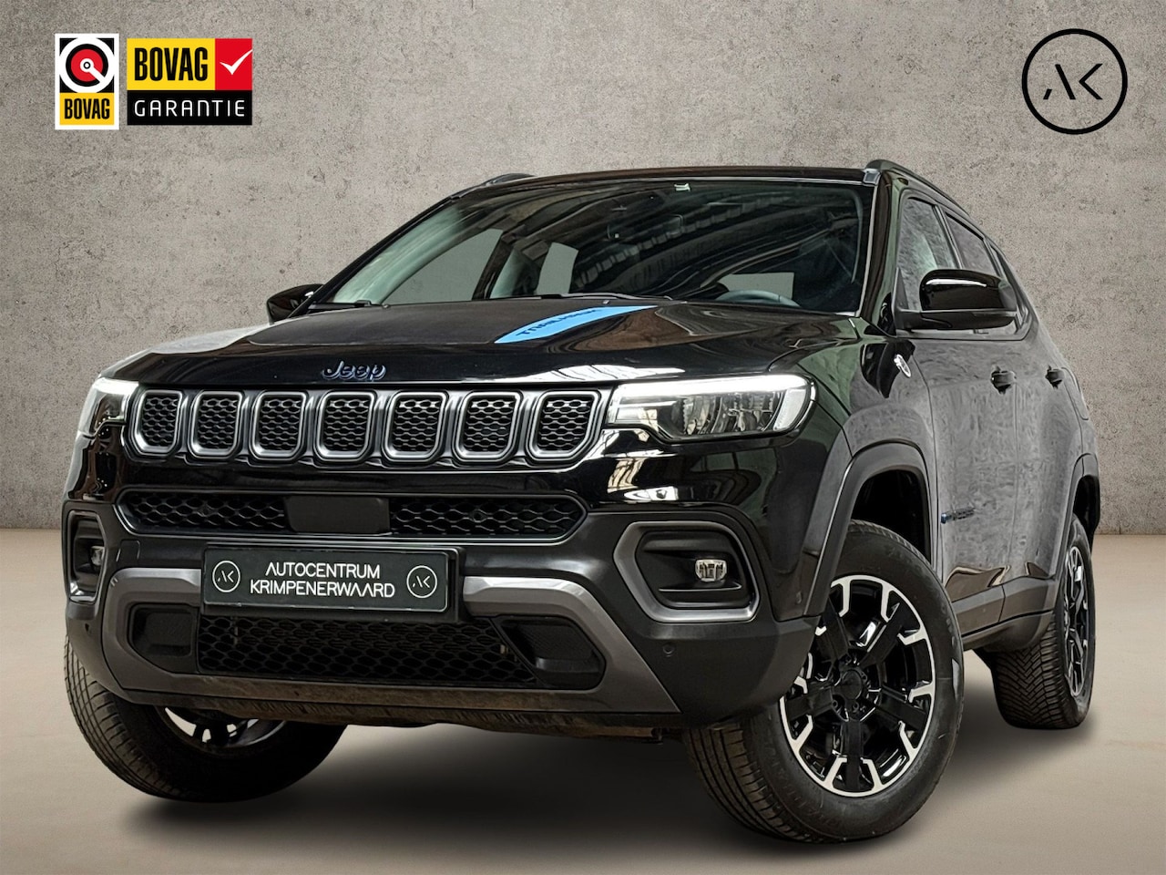 Jeep Compass - 4xe 240 Plug-in Hybrid Electric Trailhawk 240Pk Automaat (PANORAMADAK, VIRTUAL COCKPIT, AP - AutoWereld.nl