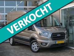 Ford Transit - 350 2.0 TDCI L2H2 Limited Camera|Automaat|Clima|Winter Pakket|Bank|Trekhaak|Betimmering|Sc