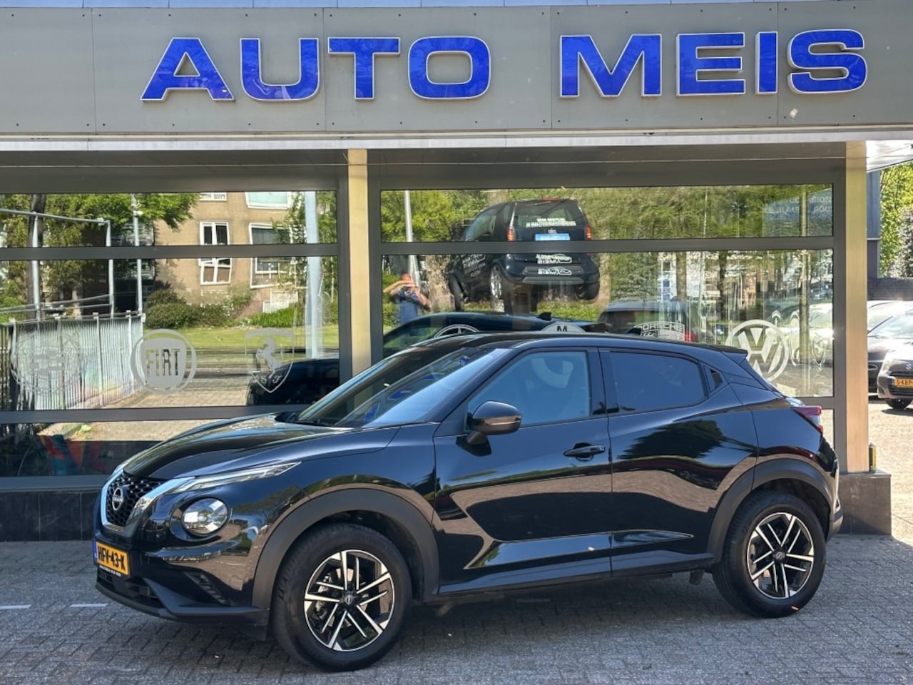 Nissan Juke - 1.0 DIG-T N-Connecta Navi Cruise Airco Camera  Telefoon NAP-Autopas - AutoWereld.nl