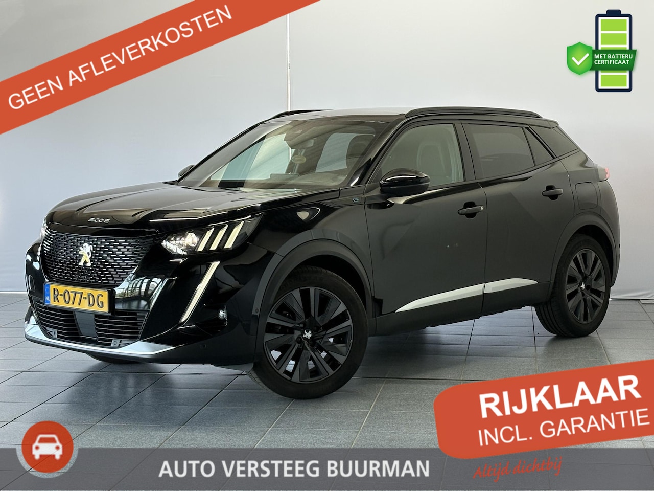 Peugeot e-2008 - EV GT Pack 50 kWh Panoramadak, Adaptive Cruise Control, Keyless Entry en Start - AutoWereld.nl
