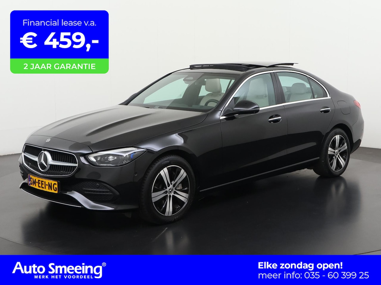 Mercedes-Benz C-klasse - 300e Avantgarde Business | Panoramadak | 360 Camera | Lased LED | Zondag Open! - AutoWereld.nl