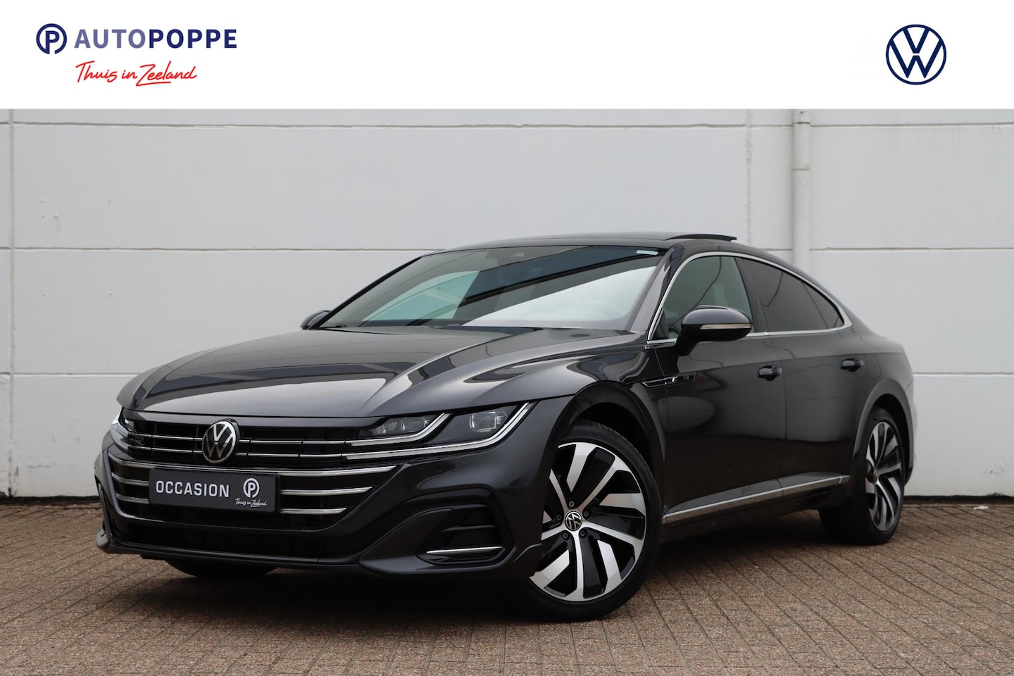 Volkswagen Arteon - 1.4 eHybrid R-Line 218pk DSG6 | SOH 91,5% | Pano | Stoel voor- en achterverwarming | trekh - AutoWereld.nl