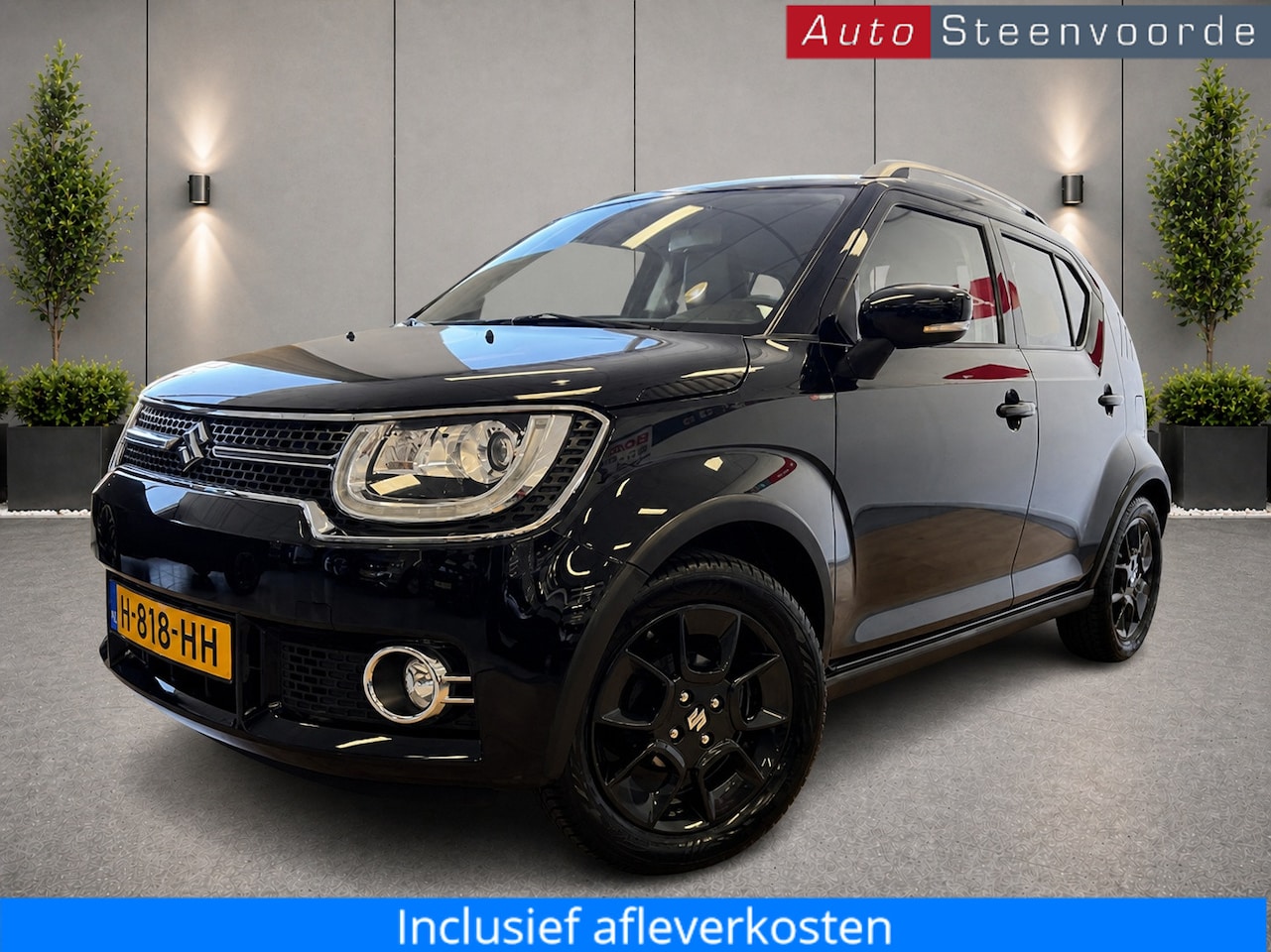 Suzuki Ignis - 1.2 Stijl * UNIEK MEEST COMPLETE VAN NL > HALF LEER * CRUISE * NAVI * KEYLESS - AutoWereld.nl