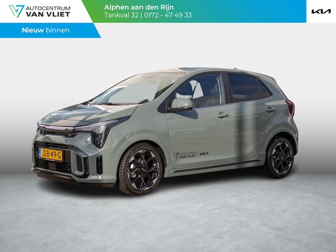 Kia Picanto - 1.0 DPI GT-Line | Schuif/kanteldak | Stoel en stuurverwarming | Dode hoek assistent - AutoWereld.nl