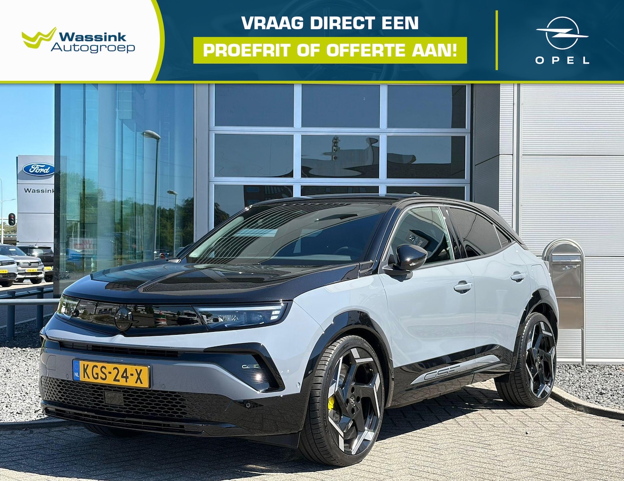 Opel Mokka Electric - GSE 54 kWh | 281 pk | Navigatie | Sportstoelen Alcantara | - AutoWereld.nl