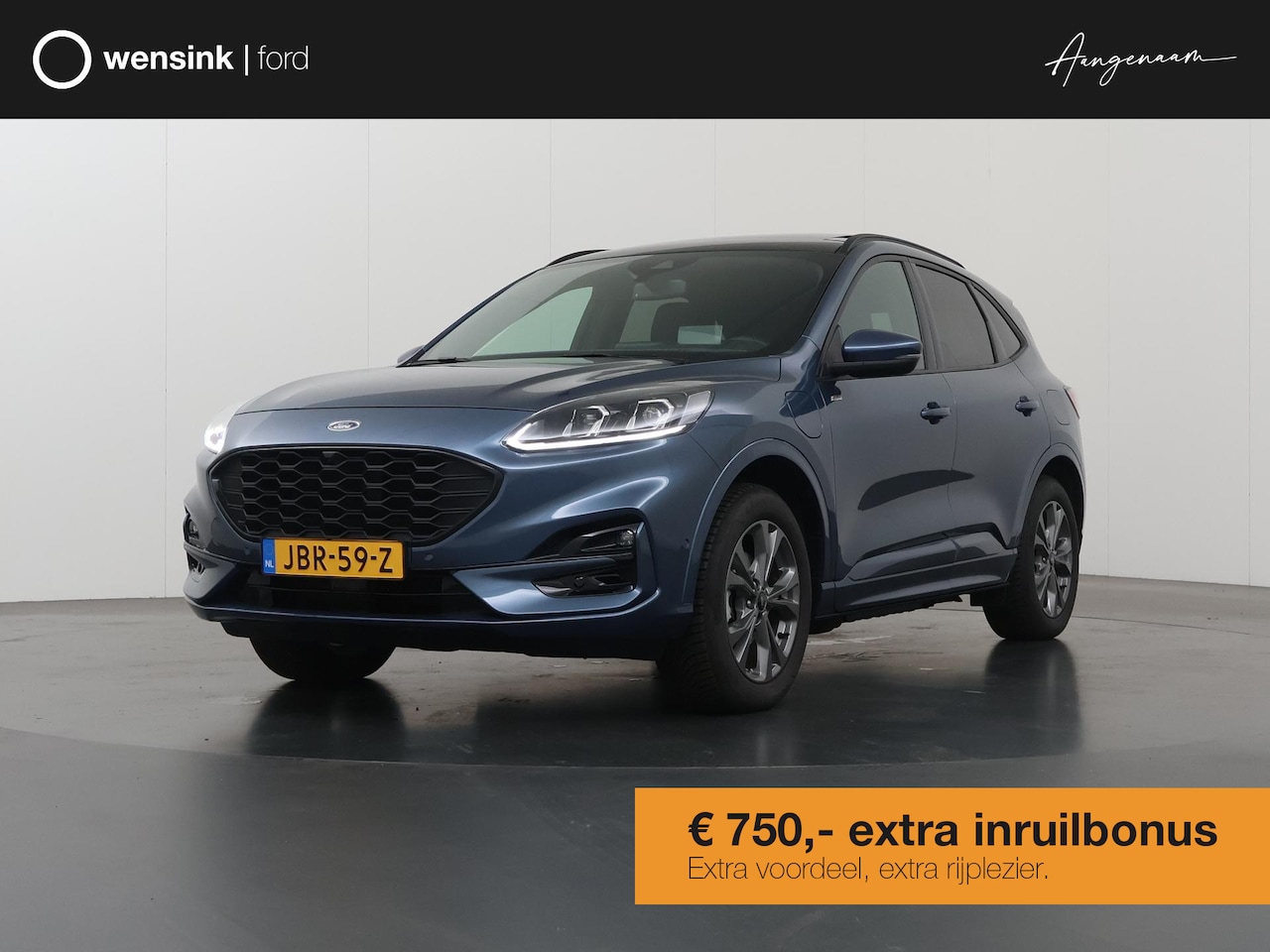 Ford Kuga - 2.5 PHEV ST-Line X | Elekt. inklapbare Trekhaak | Panoramadak | Winterpakket | Head Up | M - AutoWereld.nl