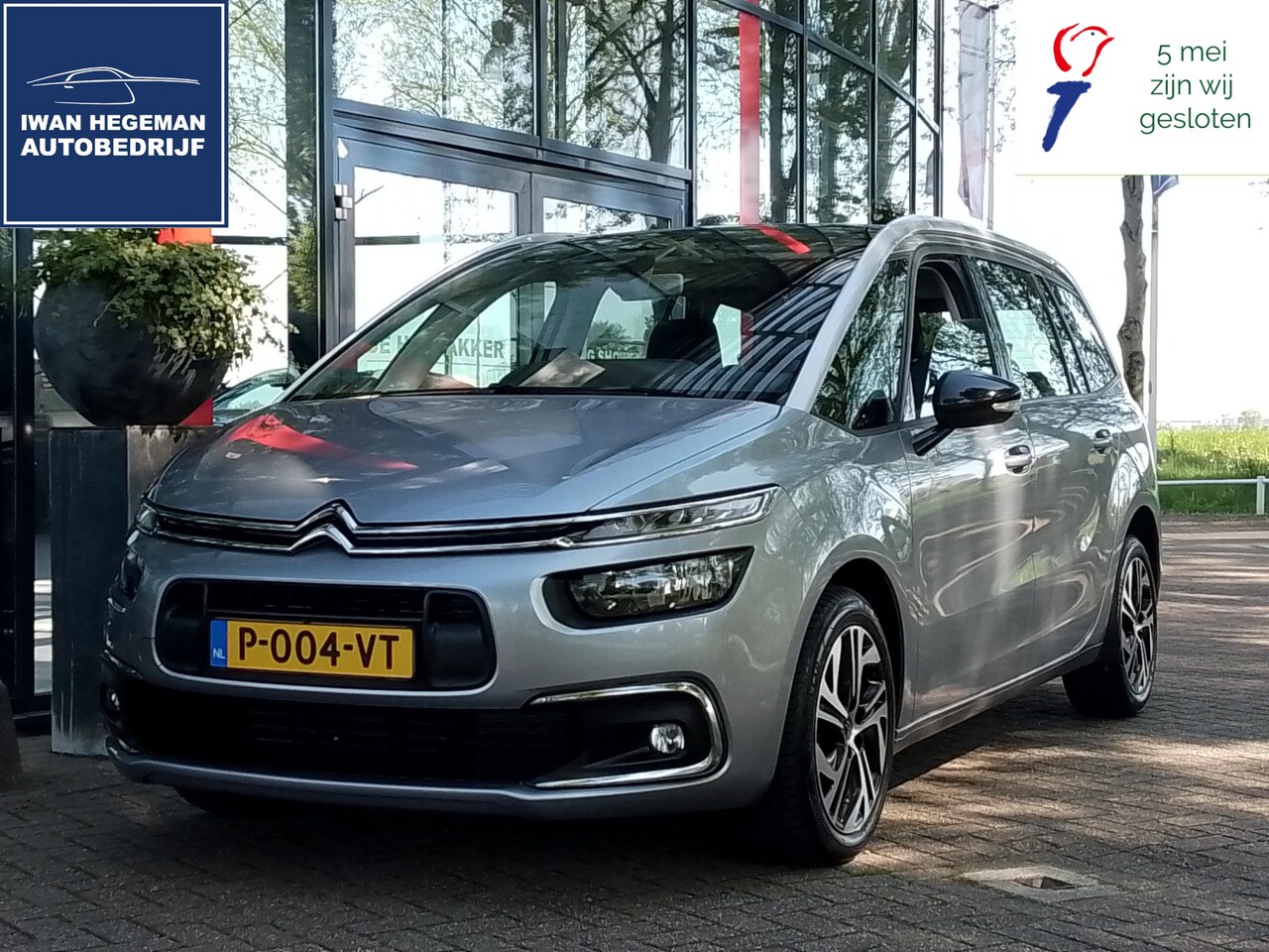 Citroën Grand C4 SpaceTourer - 1.2 PureTech Business 7 persoons AUTOMAAT | Cruise Control | Navi | ECC | PDC + Camera - AutoWereld.nl