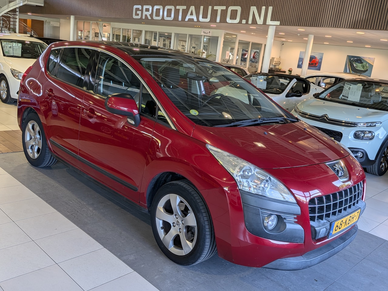 Peugeot 3008 - 1.6 THP Première Panoramadak, Airco, Cruise Control, Trekhaak, Stuurbekrachtiging - AutoWereld.nl