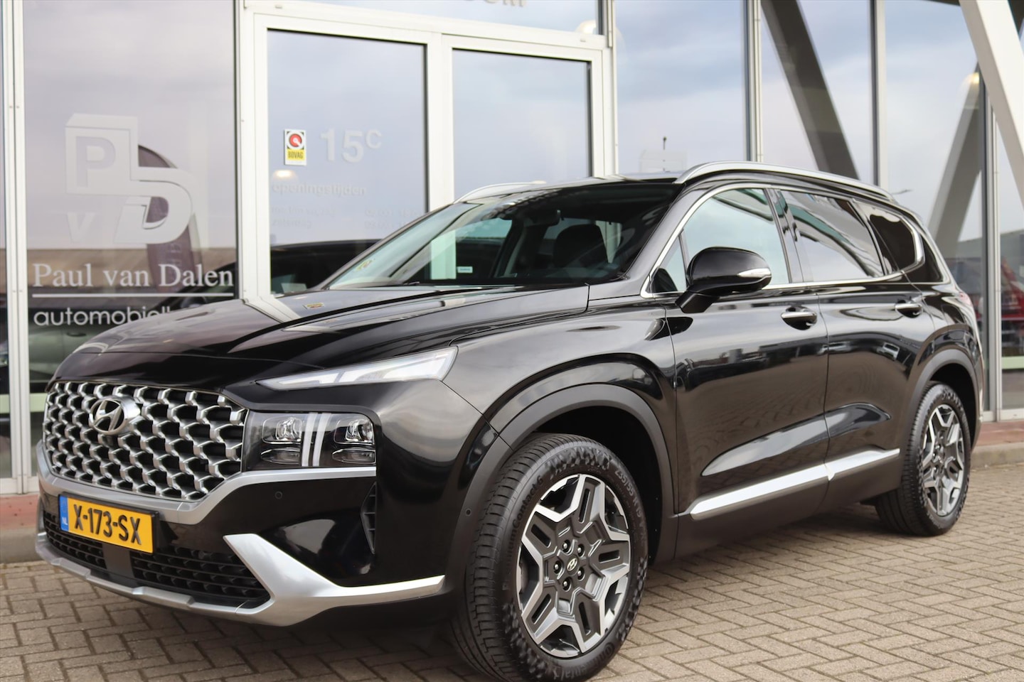 Hyundai Santa Fe - 1.6 T-GDi PHEV 265PK PREMIUM 7-PERS. Navi | Adapt.Cruise | Electr.Klep | Memory | Head Up - AutoWereld.nl