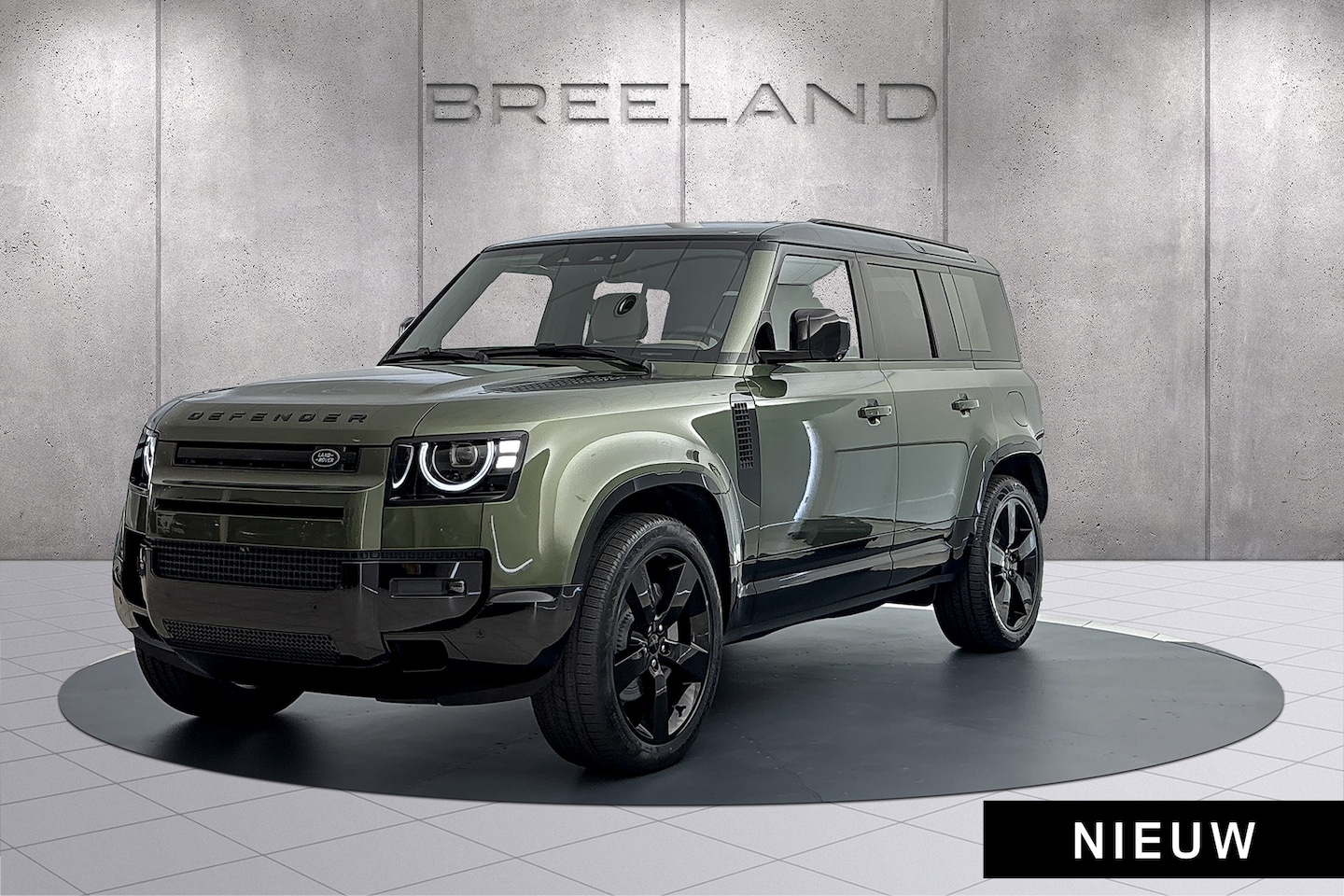 Land Rover Defender 110 - P300e 110 HSE Dynamic Edition | Panoramadak | Elektrische trekhaak | 22" Gloss Black Wools - AutoWereld.nl