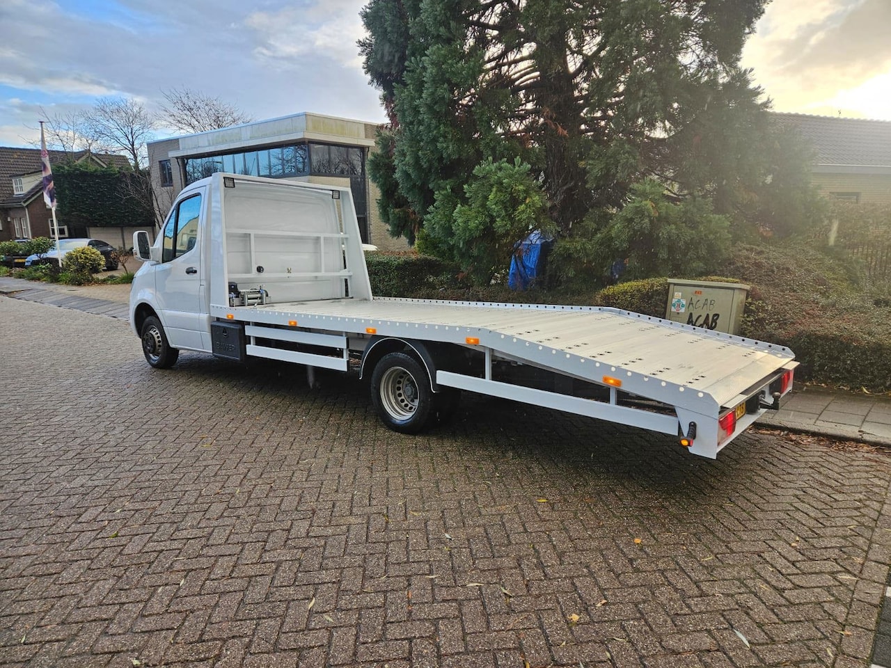 Mercedes-Benz Sprinter - 515 Automaat Oprijwagen Autotransport 2024 automaat - AutoWereld.nl