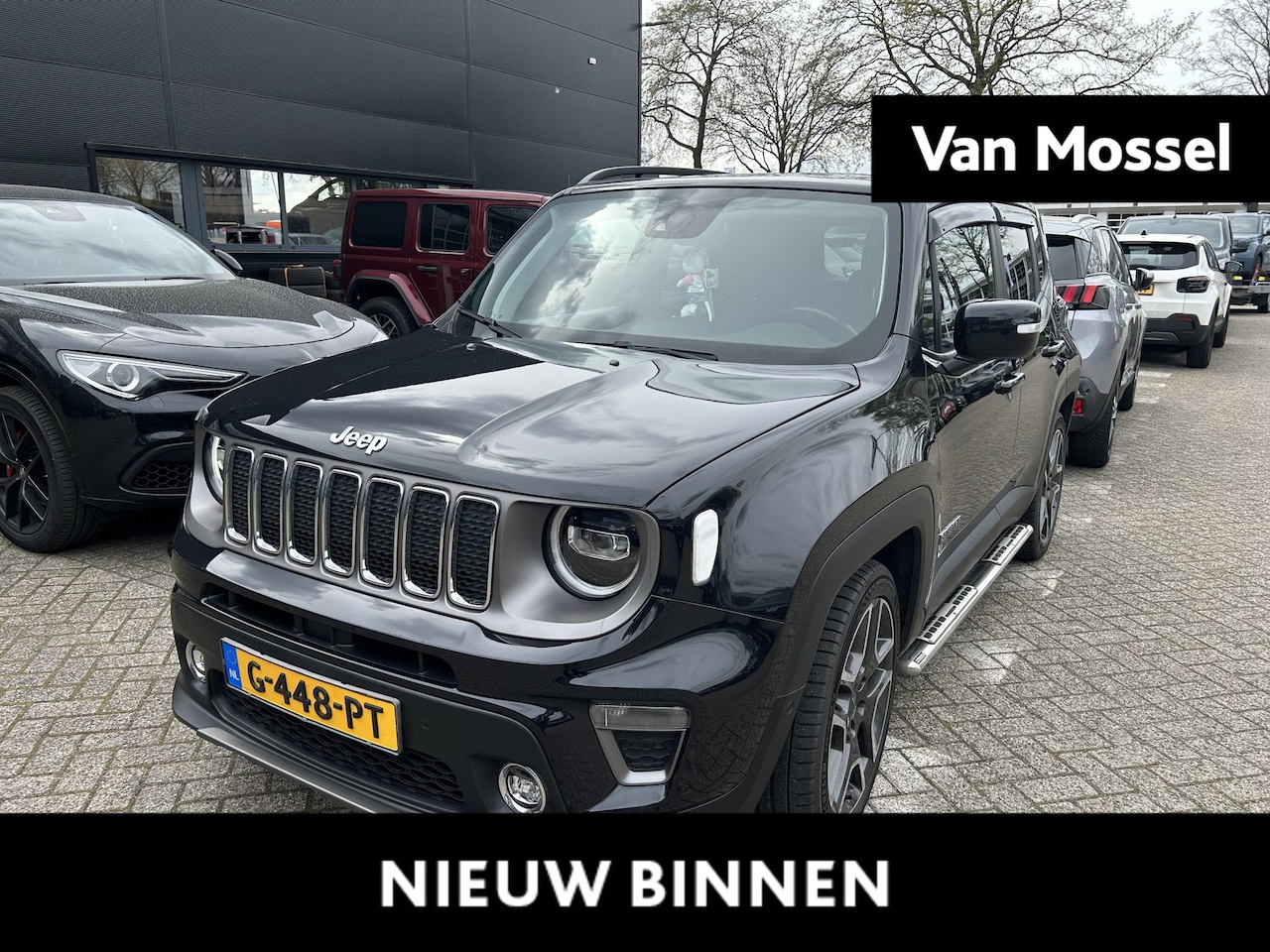 Jeep Renegade - 1.3T 150PK Limited | Navigatie | Parkeersensoren | Camera | Electrisch Schuifdak | Lederen - AutoWereld.nl