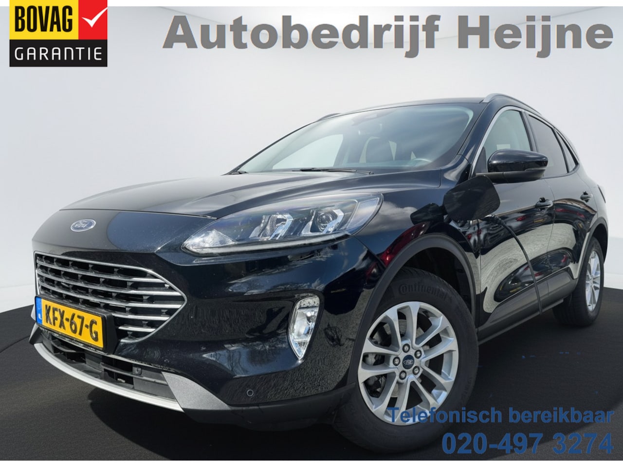 Ford Kuga - 2.5 PHEV 225PK AUT. TITANIUM NAVI/CAMERA/CARPLAY/TREKHAAK - AutoWereld.nl
