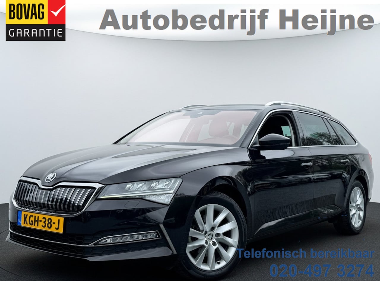 Skoda Superb Combi - iV 218PK DSG HYBRID BUSINESS CAMERA/NAVI/VIRTUAL/STUURVERW. - AutoWereld.nl