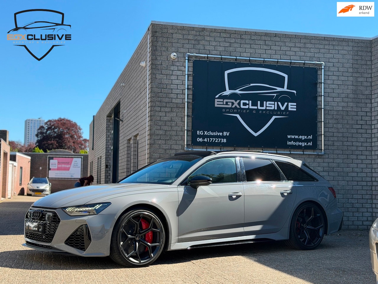 Audi RS6 - Quattro performance CERAMIC|PANO|360CAMERA|ACC|HUD|B&O| - AutoWereld.nl