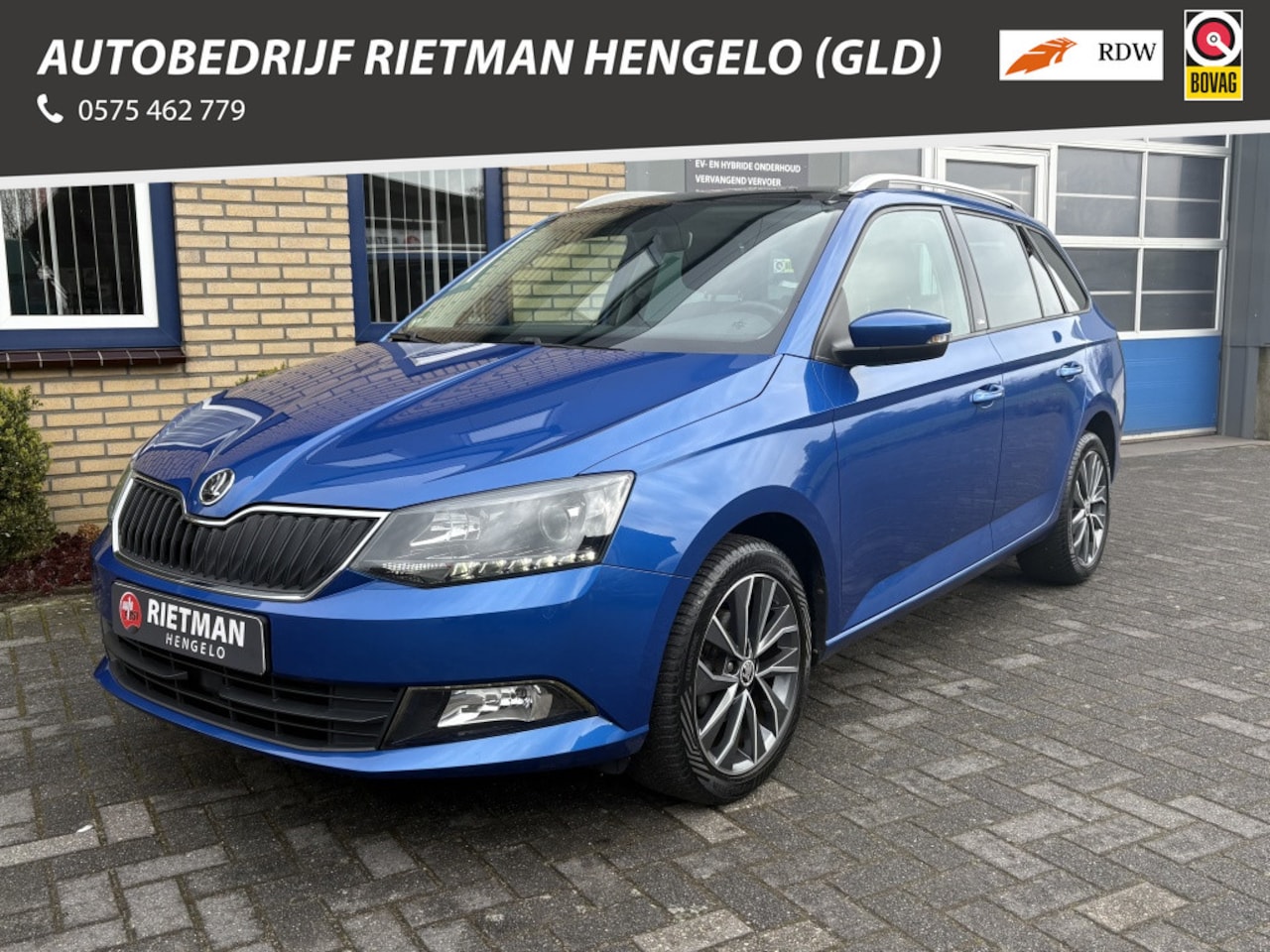 Skoda Fabia Combi - 1.2 TSI Edition PANO-TREKHAAk-PARK SENSOR - AutoWereld.nl