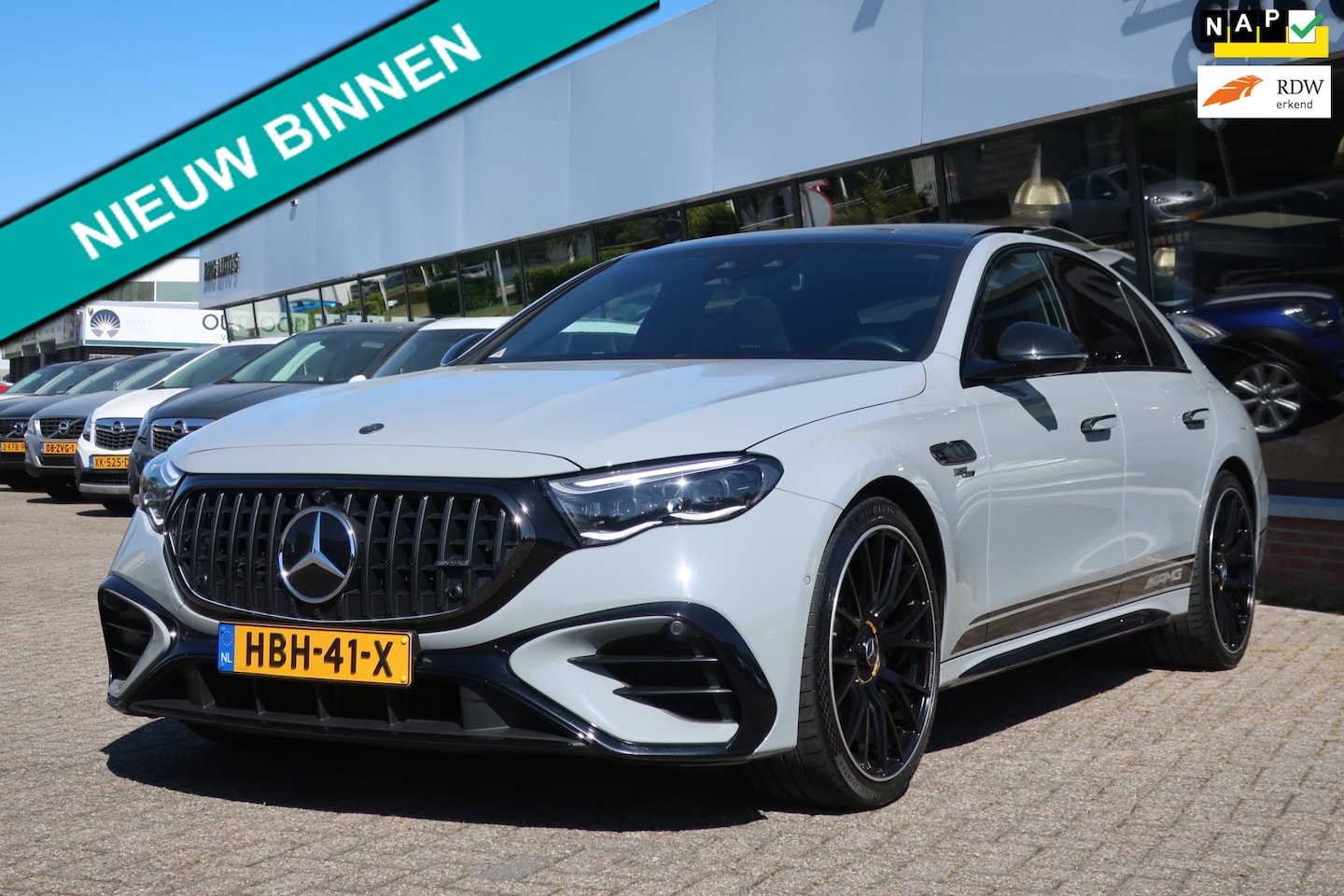 Mercedes-Benz E-klasse - AMG 53 4MATIC+ Edition 1 CARBON_HYPERSCREEN_4D BURMESTER_NAP. - AutoWereld.nl