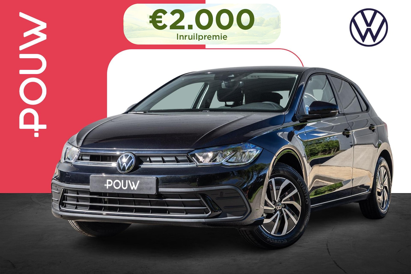 Volkswagen Polo - 1.0 TSI 95pk Life Edition | LMV 15'' | Cruise Control Adaptief - AutoWereld.nl