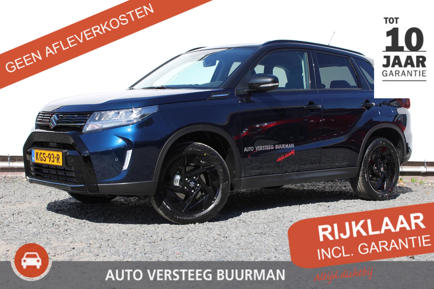 Suzuki Vitara - 1.4 Boosterjet Smart Hybrid Special Edition Automaat, Oranje Stiksel, Apple Carplay/Androi - AutoWereld.nl