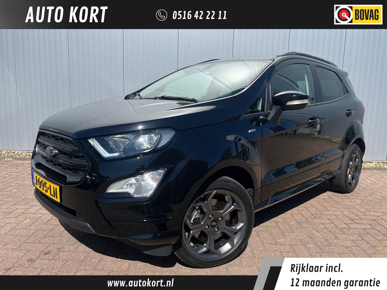 Ford EcoSport - 1.0 EcoBoost ST-Line Black | Trekhaak | Achteruitrijcamera | Stoelverwarming | 17'' Lichtm - AutoWereld.nl