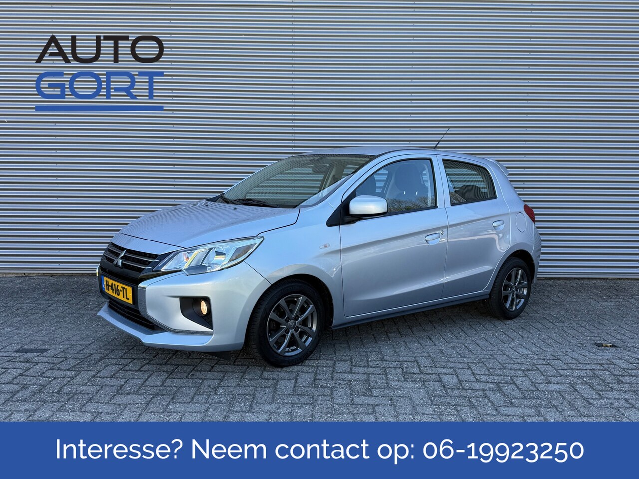 Mitsubishi Space Star - 1.0 Cool+ | 5 Deurs | Airco | Navi | Alu velgen | APK 02-28 | Facelift model. - AutoWereld.nl