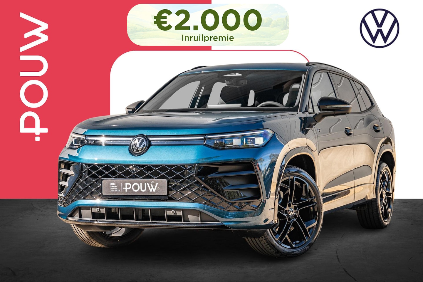Volkswagen Tayron - 1.5 eHybrid 204pk R-Line Edition | 20" Velgen | Panoramadak - AutoWereld.nl