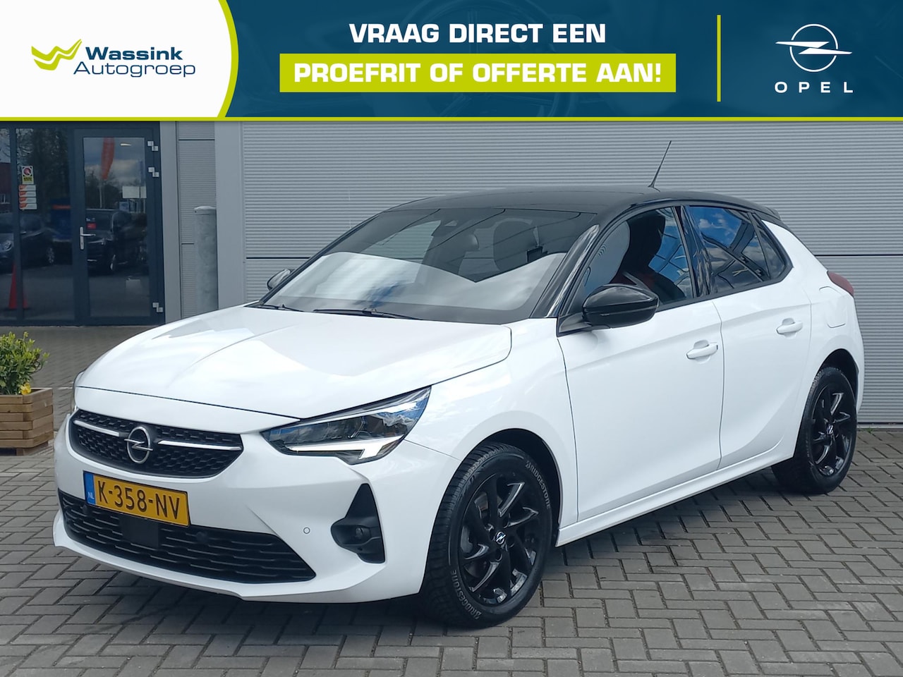 Opel Corsa - 1.2T 100pk GS Line | Airconditioning | Navigatie via Apple / Android | 16" Lm velgen | Cam - AutoWereld.nl